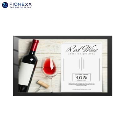 Guter Preis Schlanke Bezel 43 Zoll Beschilderung LCD-Display Touch-Panel für optionale Online