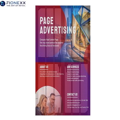 Guter Preis LED-Transparenzdisplay, farbenfrohes LED-Display, hochhelles LED-Transparentdisplay, Gitterbildschirm, Schaufensterbildschirm, Dual-Power-Design, Carbonfaserrahmen, hervorragende Wärmeableitung Online