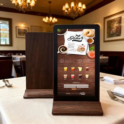 The Restaurant Ordering Display Enables Customers To Place Orders With Just One Click Saving Time And Effort. Signage LCD Display