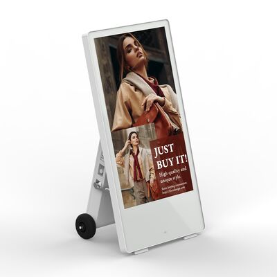 Guter Preis 60Ah-Batterie mit Digital Signage 43 Zoll mit stilvollem, robustem Gehäuse Online