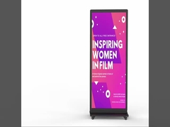 69-Zoll-Innen-Floor-Stand Vollbild-Digital-Display-Totem