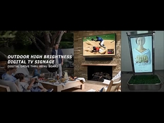 Allmetall-Fernseher mit Gehäuse